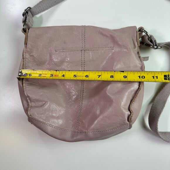 The Sak Women's Light Mauve Leather Silverlake Studded Crossbody Bag Purse - Picture 11 of 13